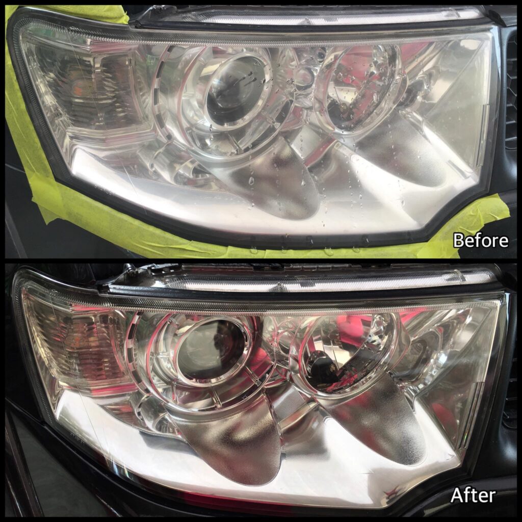 Headlight Restoration mild